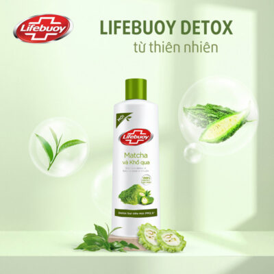 Sữa tắm lifebuoy matcha khổ qua 800g