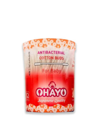 Tăm bông trẻ em Ohayo For Baby xoắn JP06 hộp 180c