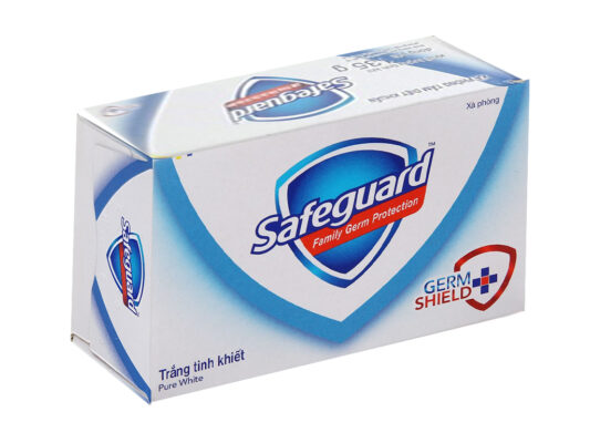 Xà bông cục Safeguard trắng tinh khiết 130g