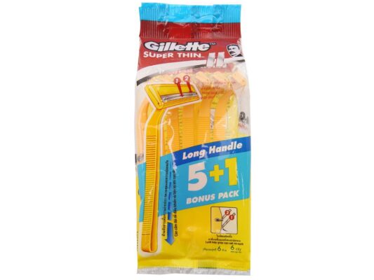 Dao cạo cán vàng Gillette gói 6 cây