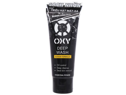 Kem rửa mặt có hạt Oxy Deep Wash 100g