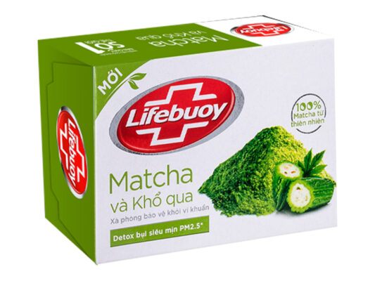 Xà bông cục Lifebuoy matcha và khổ qua 90g