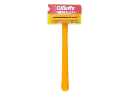 1 cây dao cạo râu Gillette Super Thin II 2 lưỡi