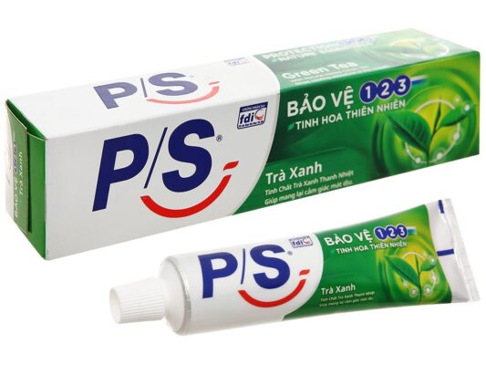 Kem đánh răng P/S trà xanh 100g