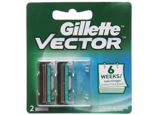Vỉ 2 cái lưỡi dao Gillette Vector 2 lưỡi