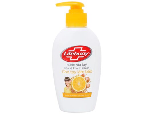 Nước rửa tay Lifebuoy cho tay làm bếp chai 177ml