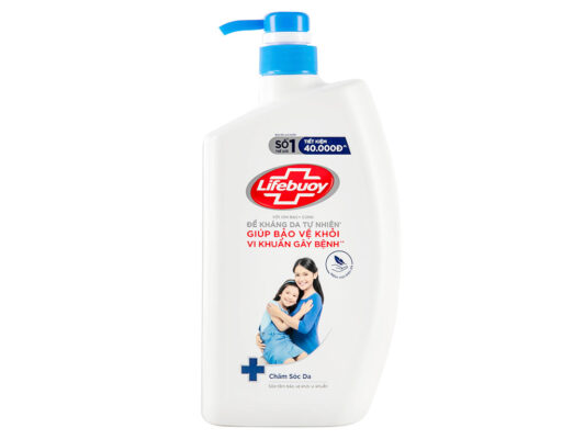 Sữa tắm Lifebuoy bảo vệ khỏi 99.9% vi khuẩn gây bệnh và chăm sóc da tự nhiên 833ml