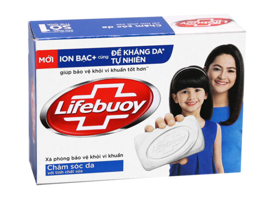 Bánh xà bông Lifebouy chăm sóc da 90g