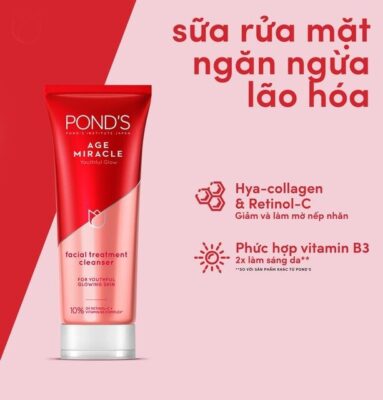 SRM Pond's chống lão hóa cao cấp 100g