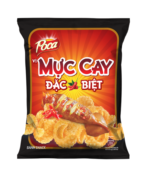 Bim bim Poca vị mực cay đặc biệt 32g