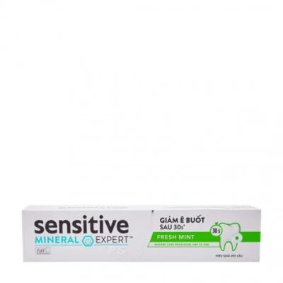 Kem đánh răng Sensitive giảm ê buốt bạc hà thơm mát 100g