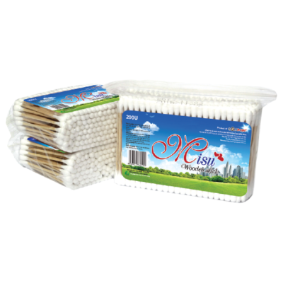 Tăm bông cao cấp 200 cây Misu