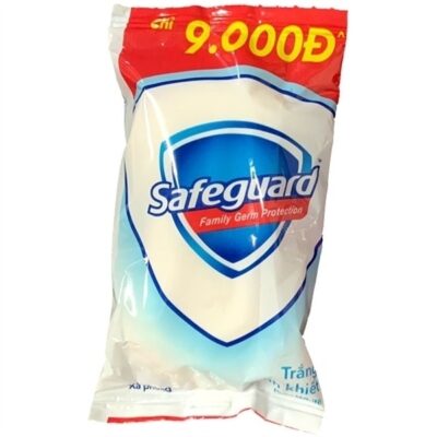 Xà bông cục Safeguard Pure White trắng tinh khiết 60g