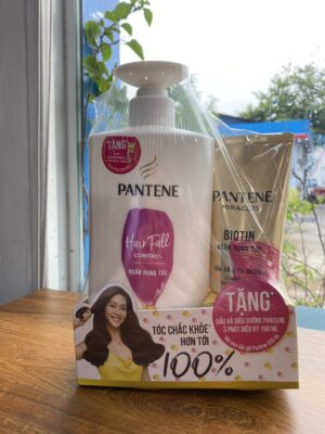 DG Pantene ngăn rụng tóc 650g + DX Pantene ngăn rụng tóc 150ml