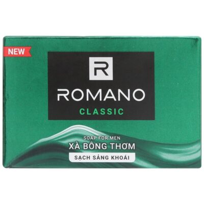 Bánh xà bông Romano classic sạch khuẩn 90g (Hộp)