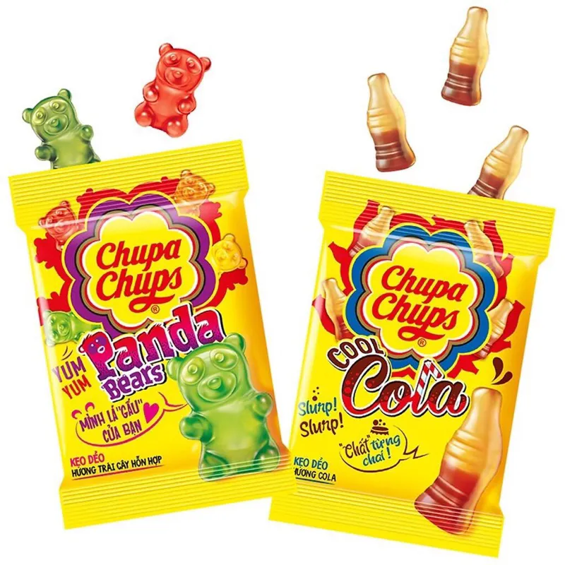 Kẹo dẻo Chupa Chups hỗn hợp Panda & Cola 24g (Gói)
