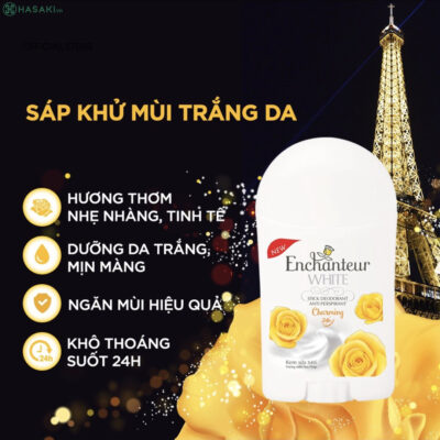 Sáp khử mùi Enchanteur Charming 40g (Chai)