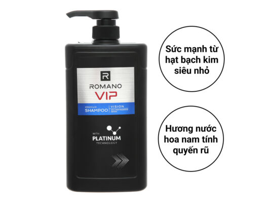 Dầu gội nước hoa Romano Vip Passion 650g