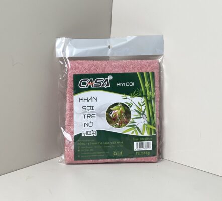 Khăn mặt sợi tre casa 30x50 cm