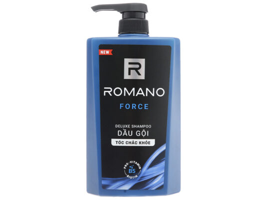 Dầu gội Romano force hương nước hoa 650g (Chai)