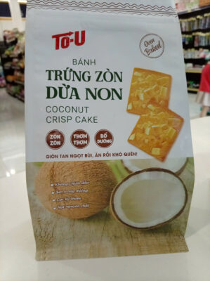 Bánh trứng zòn dừa non 200g
