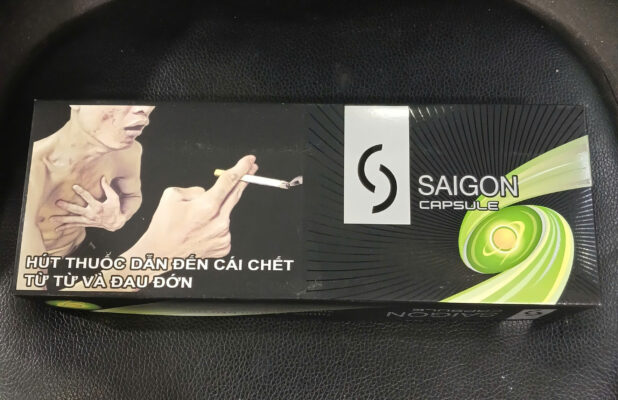Thuốc lá Sài Gòn bấm vị dưa gang ( Cây)