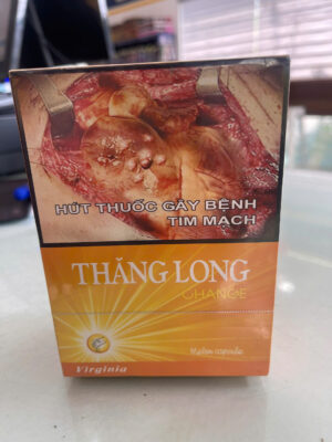Thuốc lá Thăng Long cam bấm cây