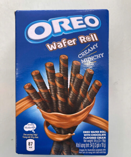 Bánh quế Oreo vị socola wafer roll 54g
