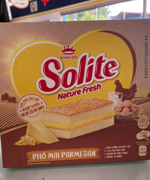 Bánh Solite phomai parmesan 250g