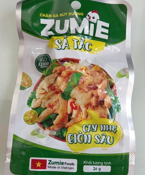 Chân gà rút xương zumie sả tắc 26g
