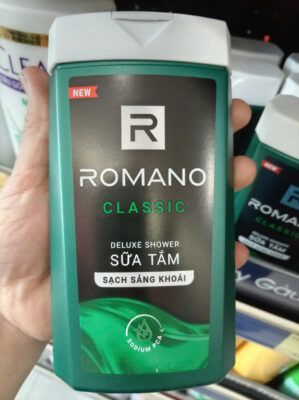 Sữa tắm Romano Classic 180g