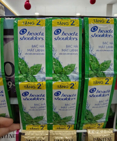 DG Head & Shoulders bạc hà 5.7ml X 10 gói