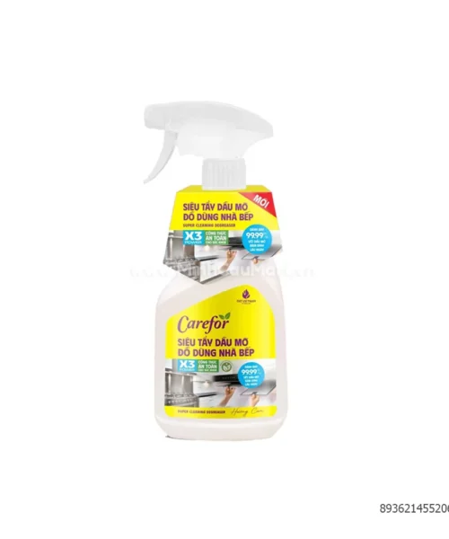 Siêu tẩy dầu mỡ đồ dùng nhà bếp Carefor 450mk