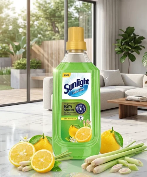 NLS Sunlight hương chanh YUZU và Sả 1L