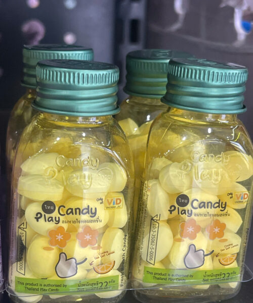 Kẹo play candy vị chanh muối 22g