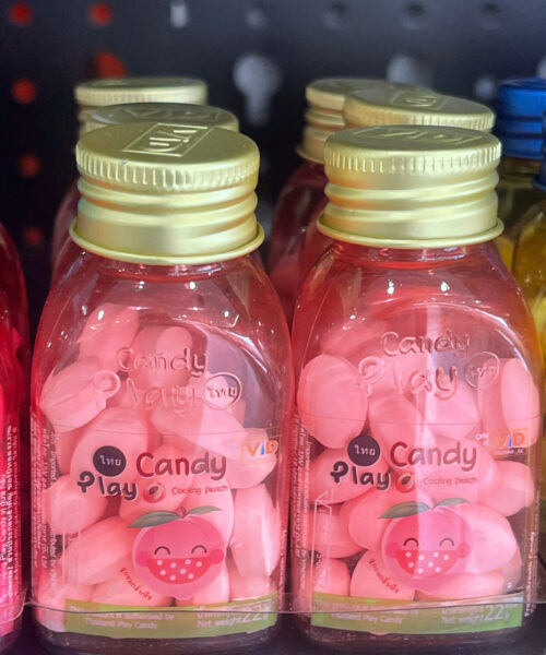 Kẹo play candy vị đào 22g
