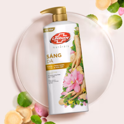 Sữa tắm Lifebuoy hương thảo dược & hoa sen 800g