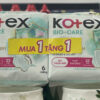 BVS Kotex biocare siêu mỏng cánh 23cm