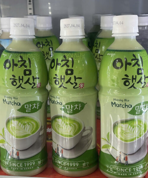 Nước gạo Woongjin vị matcha 500ml ( Thùng 20chai)