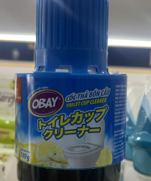 Cốc thả bồn cầu Obay hương sả chanh 180g