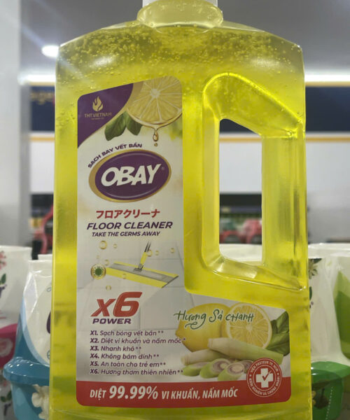 NLS đậm đặc Obay hương chanh sả 1L