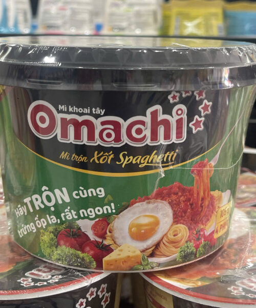 Mì trộn Omachi spaghetti 105g