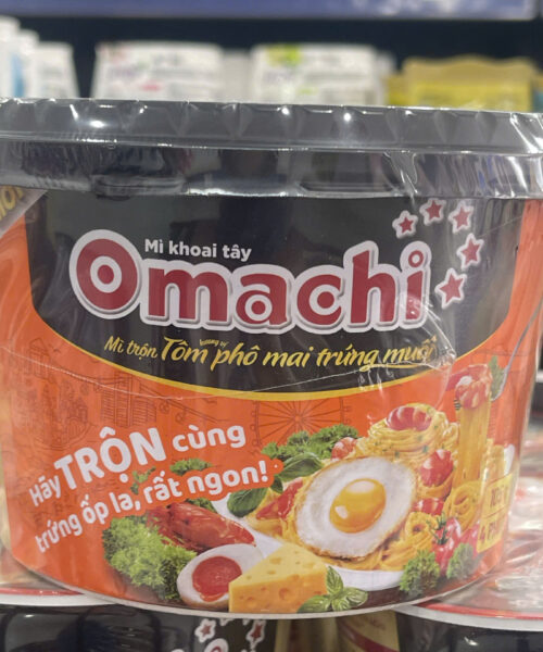 Mì Omachi trộn trứng muối 105g