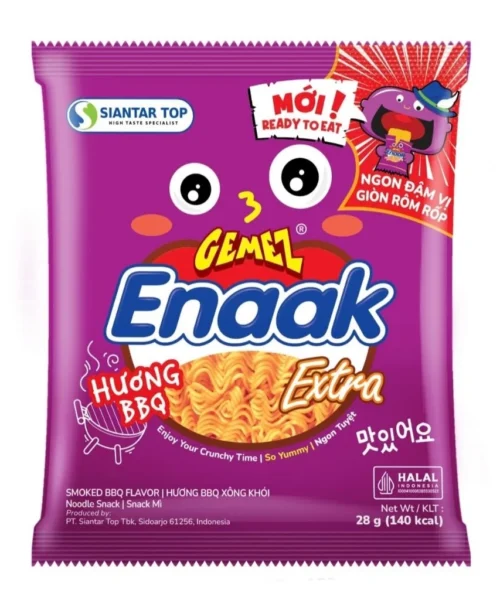 Mỳ ăn liền Enaak vị BBQ 28g