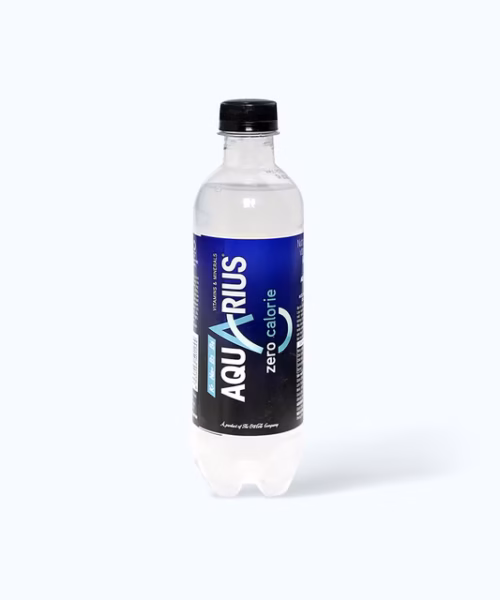Nước Aquarius không calo chai 390ml