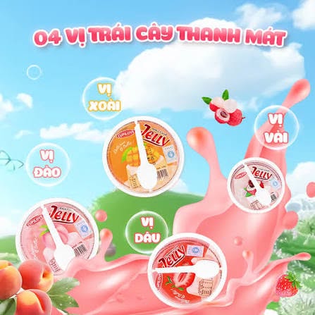 Thạch cốc kim cương jelly 140g