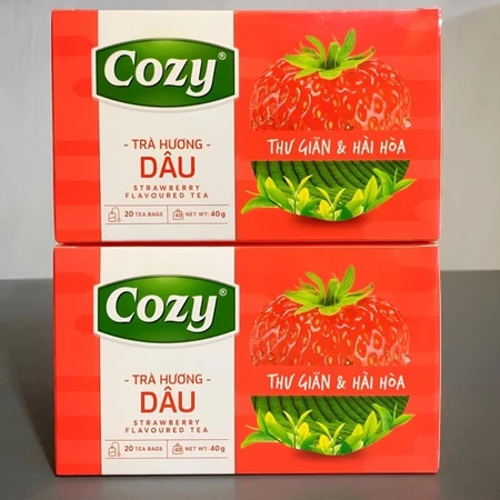 Trà Cozy hương dâu 40g